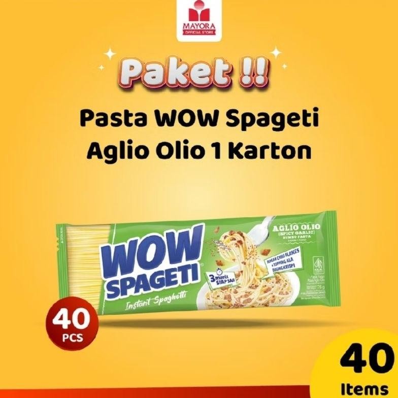

Paket 1 Dus Spageti Instan Wow Spageti 3 Varian aSt
