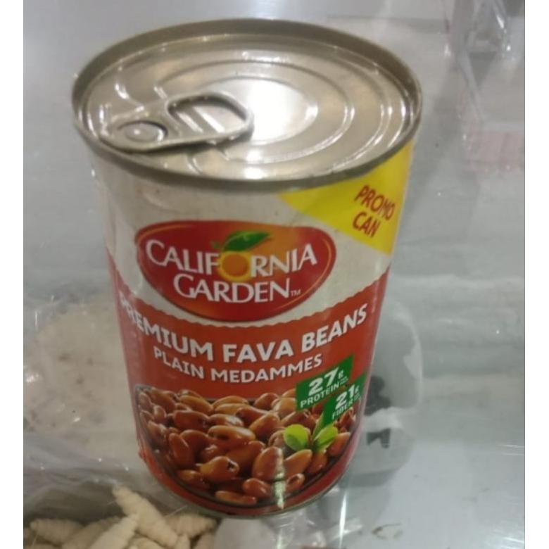 

Foul Fava Beans Plain California Garden 450gram aSt