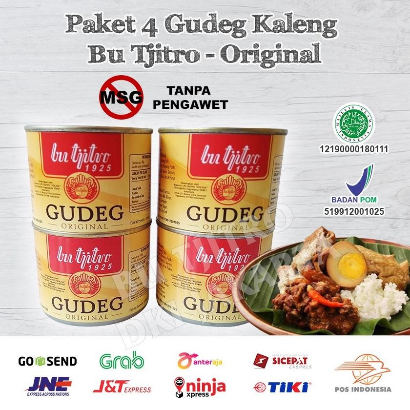 

Gudeg Kaleng Bu Tjitro Paket Hemat Varian Original 100% Asli Produksi Baru aSt