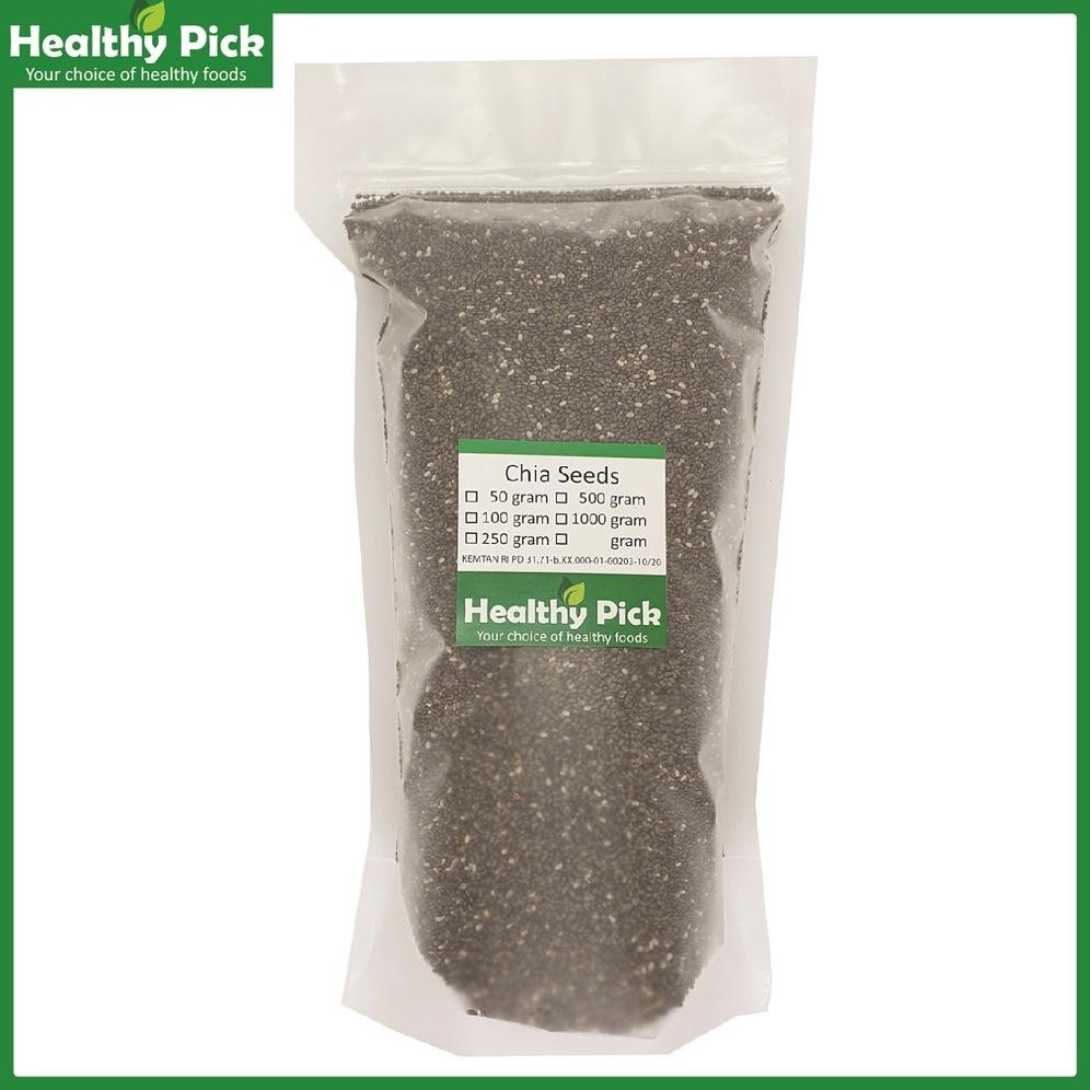 

Black CHIA SEED Organic Organik 250 Gram / Seeds Hitam aSt