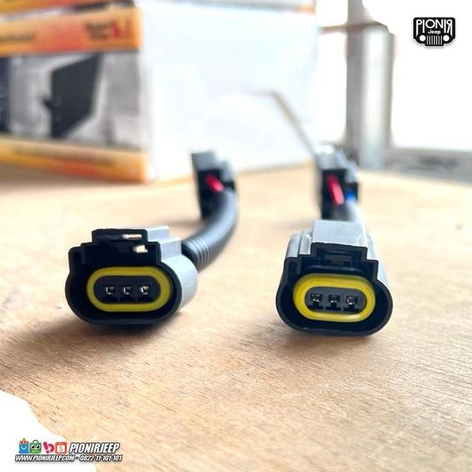 Grosir H4 To H13 Adaptor Headlamp Headlight Adapter Connector Cable Kabel