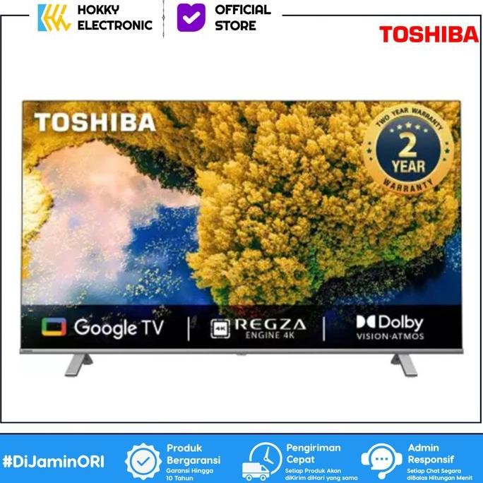TERLARIS - TOSHIBA 65C350LP LED SMART ANDROID TV 65" INCH ANDROID 4K UHD HDR WIFI