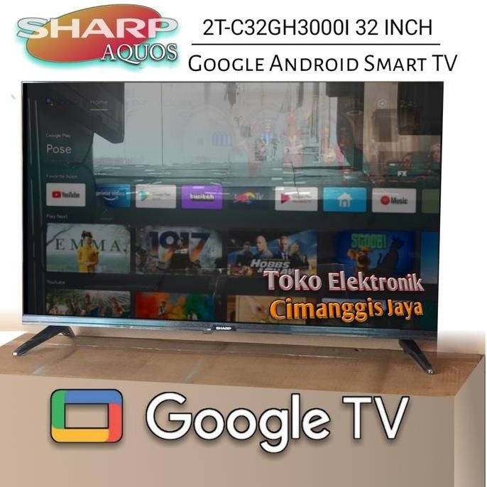 Android tv led Sharp 32 inch digital