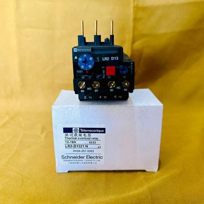 Thermal Overload Relay Lr2-D1321 N Schneider Ac Samsung Daikin Harga Spesial