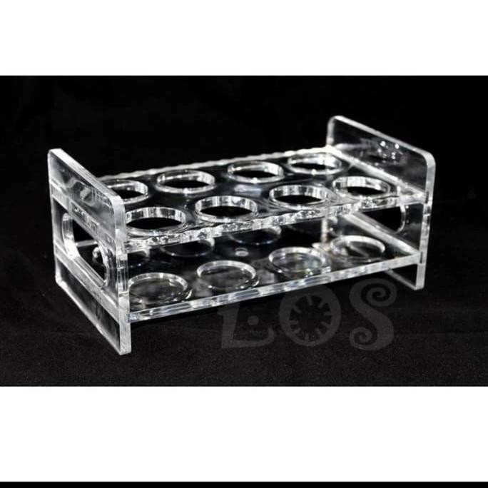 Promo 8 Sekat Rak Panjang Besar Wadah Organizer Storage Kotak Tempat Gelas Sloki Kecil Mini Shot Sho