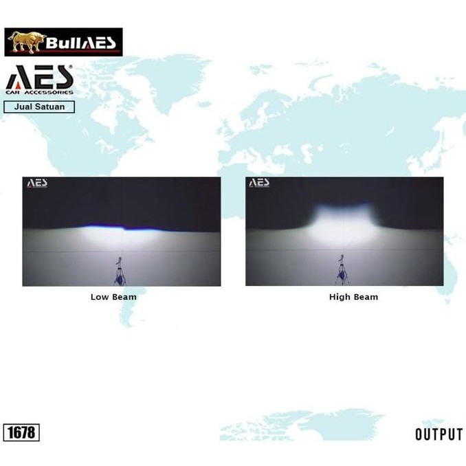 Sale Lampu Mobil Biled Aes Wst 3 Inch W300 Carbon Headlight Projector