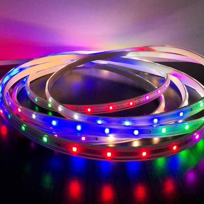 (Allthebest) (COD)Lampu LED Strip Hari Kemerdekaan 6 Warna Lampu Hias/Lampu hias bendara hari nasion