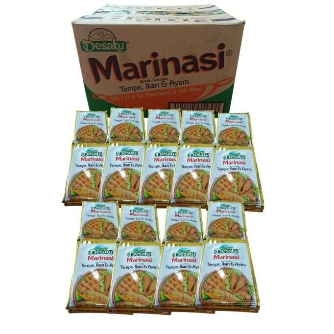 

DISKON! BUMBU DESAKU MARINASI INSTAN 15GR X9 PACK REMPAH MASAKAN PRAKTIS