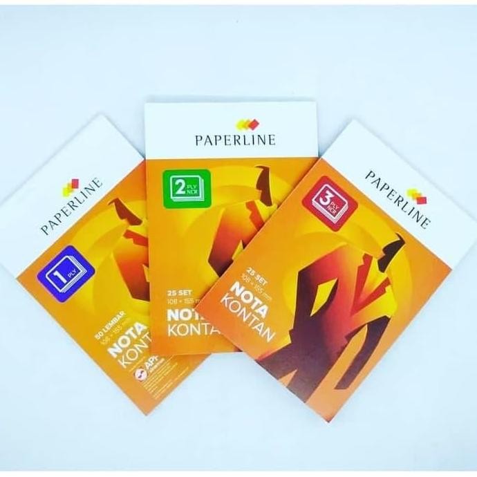 

DISKON! KERTAS NOTA KONTAN PAPERLINE BESAR | 1 2 3 PLY RANGKAP PILIHAN HARGA MURAH
