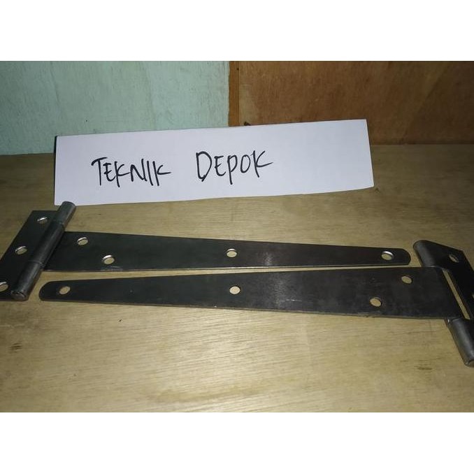 Engsel T 10 inch Engsel Gudang Besar Engsel Pintu Gerbang Door Hinger TERBARU