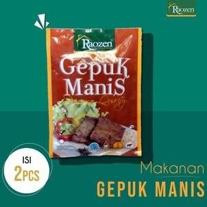 

DISKON! RAOZEN GEPUK MANIS DAGING SAPI 120GR BUMBU REMPAH PREMIUM SIAP SAJI