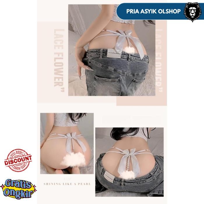 G STRING SEXY HOT WANITA MUTIARA KUPU BIG SIZE CELANA DALAM WANITA C119 BY PRIA ASYIK OLSHOP