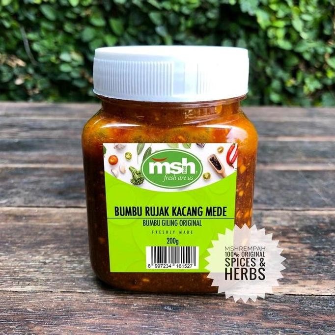 

DISKON! BUMBU RUJAK KACANG MEDE 200G - BUMBU RUJAK KACANG MEDE ASLI