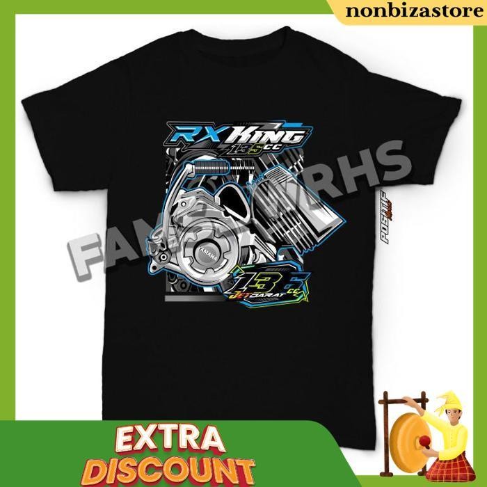 Baju Kaos Anak Motor Rx King Motor 2 Tak | Positifmerch Diskon