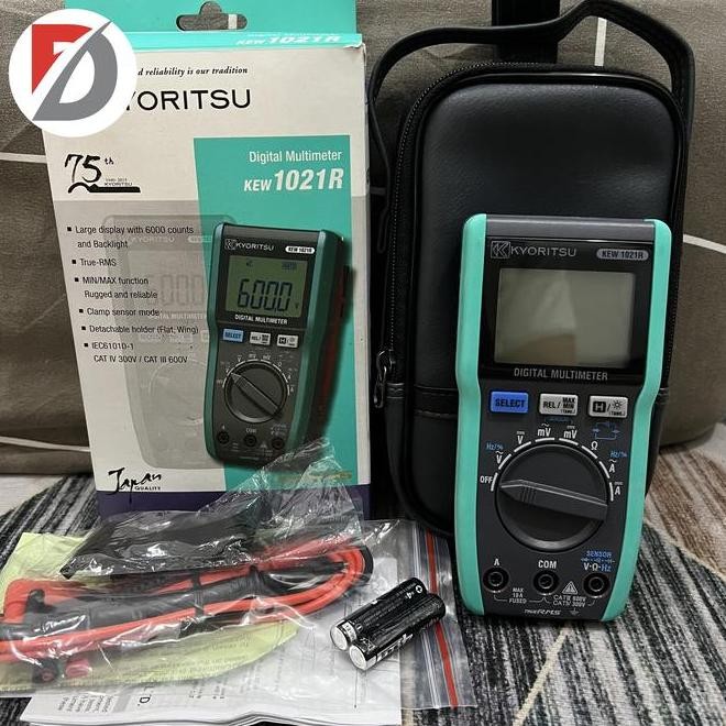 Kyoritsu Kew 1021R True Rms Digital Multimeter 1021 R Ganti Kew 1020R
