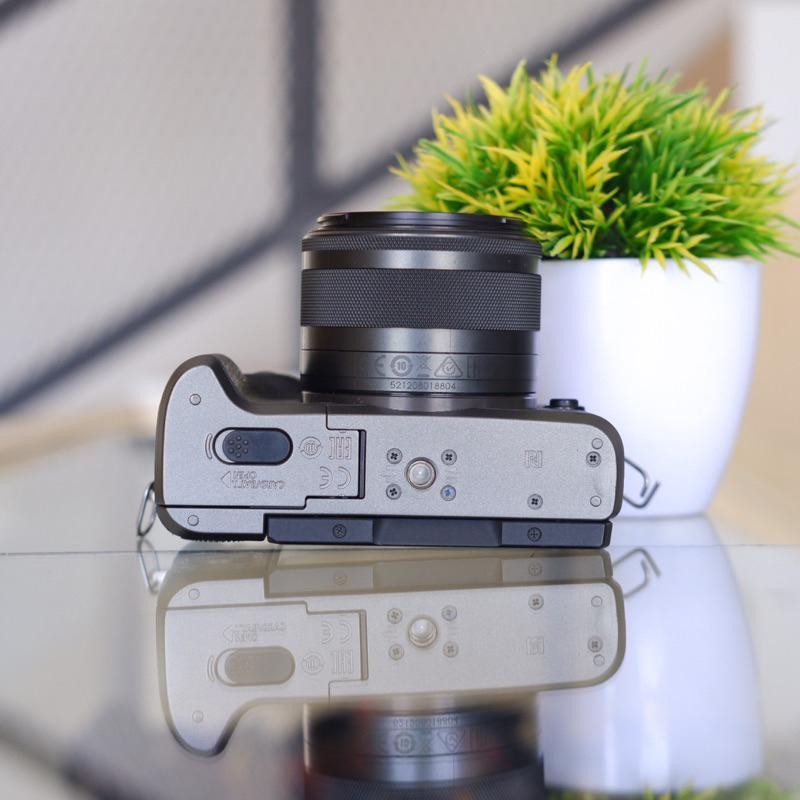 Sf Canon M6 Kit Second Bekas Kamera Mirrorless Normal Siap Pakai Original Bergaransi