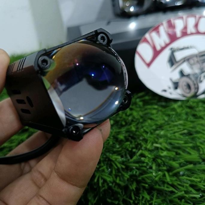 Mini Laser Kuro Raijin R01 Projie 1 Mata 100W Original Super Terang Kuning Putih U Series Lampu Gril