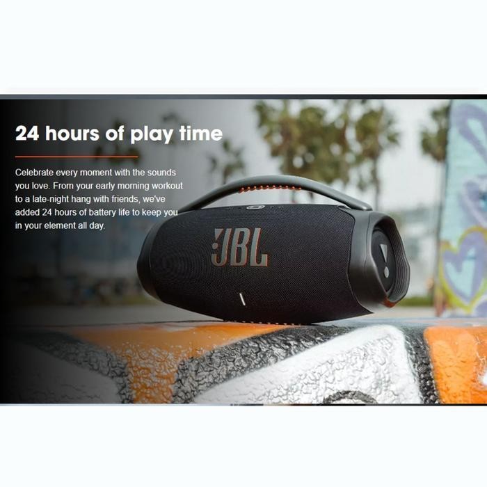 JBL Boombox 3 / Boombox3 Portable Bluetooth Speaker Garansi Resmi IMS Berkualitas Terbaru