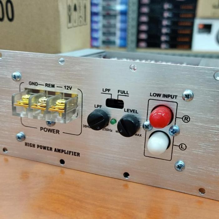 Kit Bass Tube Subwoofer Power Amplifier Dc 12v