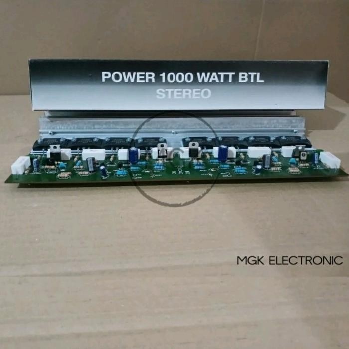 kit power amplifier 1000 watt stereo TR sanken PUMA PRODUCT