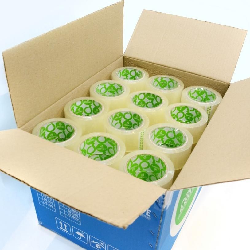 

Lakban Coretape Bening Coklat 24Mm 45Mm 48Mm 1Dus