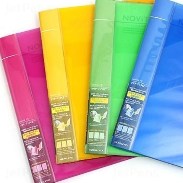 

TERLARIS - Kokuyo Clear Book Novita Alpha A4S P-NT24