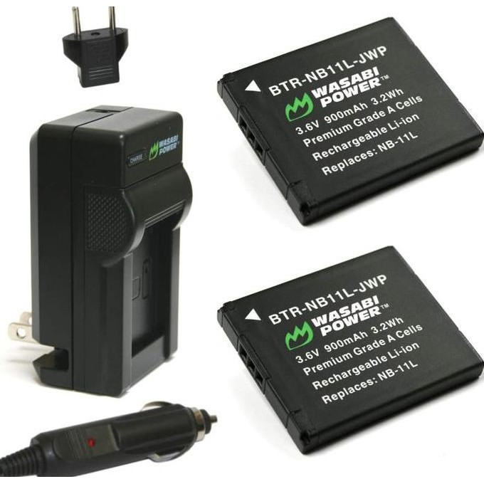Wasabi Power Battery Kit For Canon Nb-11L Nb-11Lh Nb11L Nb11Lh 11L 11Lh Sx430