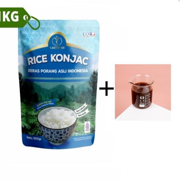 

Beras Porang Konjac Shirataki Rice 1Kg Dan 1 Gelas Takar Kaca Nasi Food Original Dan Terpercaya