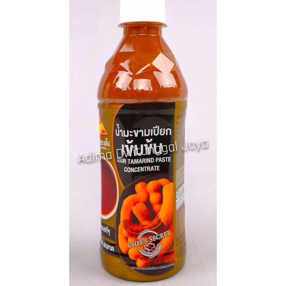 

Chua Hah Seng Sour Tamarind Paste Concentrate Pasta Asam Jawa 380Ml