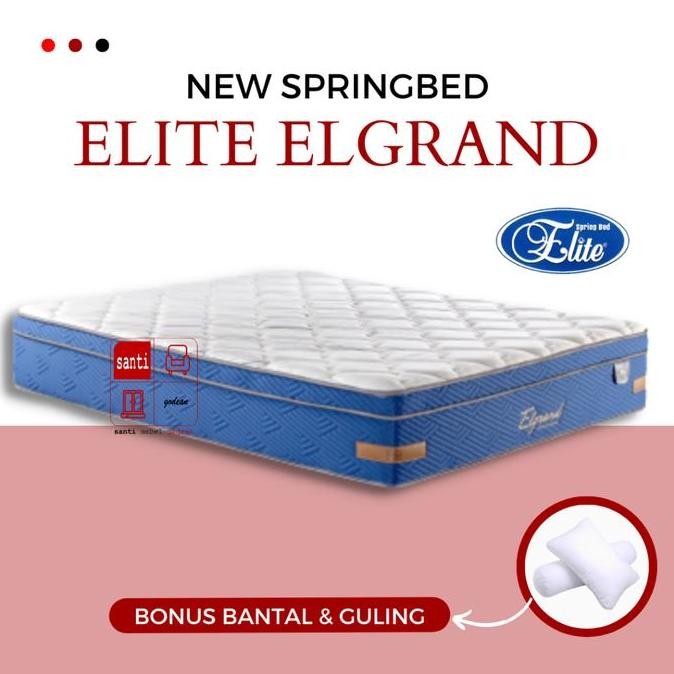 Springbed Elite Elgrand Plushtop 160 Kasur Saja