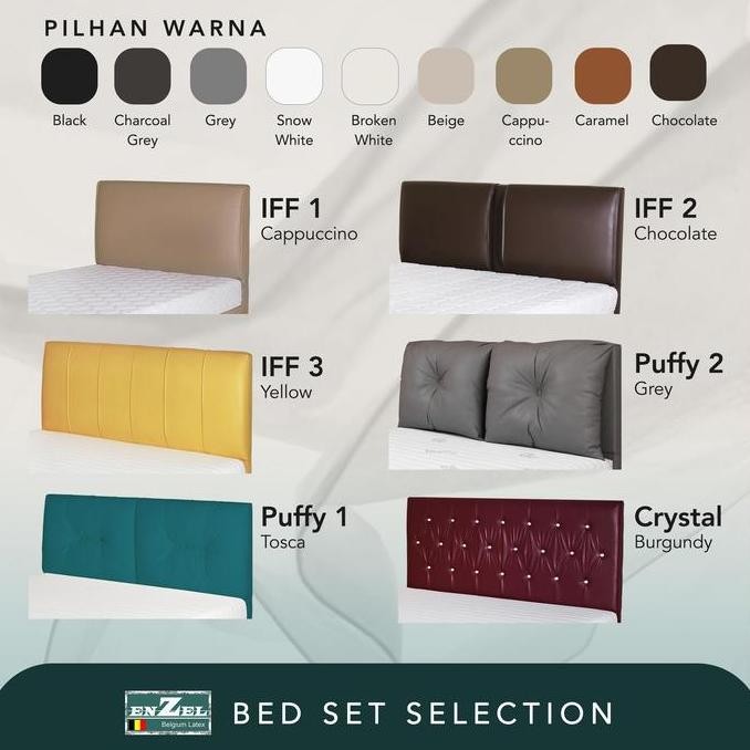 Kasur Latex Enzel Orthopaedic (Full Set) Uk 140X200