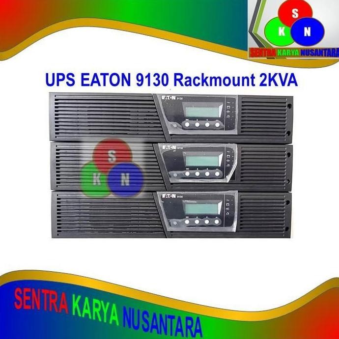 UPS EATON 9130 2000VA UPS ONLINE SINEWAVE RACKMOUNT ORIGINAL DAN TERPERCAYA