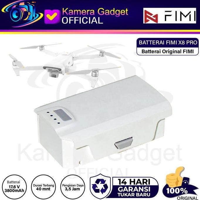 NEW Battery FIMI X8 PRO / X8 TELE Original Battery / Baterai Drone FIMI