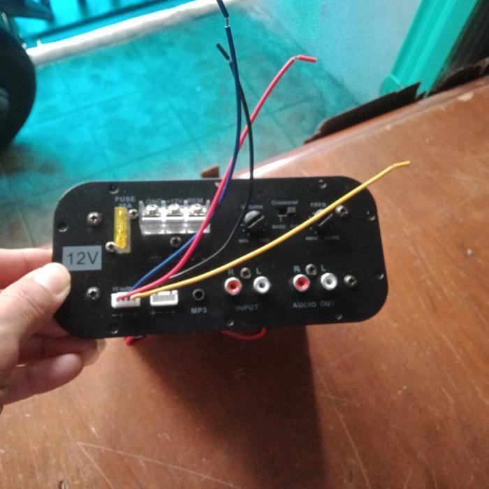 KIT MODUL POWER AKTIF SUBWOOFER BASSTUBE 450WATT 12VOLT