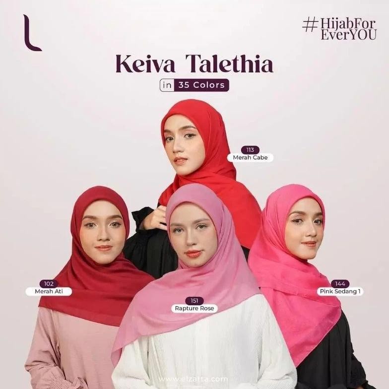 Mc_12 Jilbab Segiempat Polos Elzatta Keiva Talethia Kerudung Sekolah Segi Empat Voal Hitam Putih Cok
