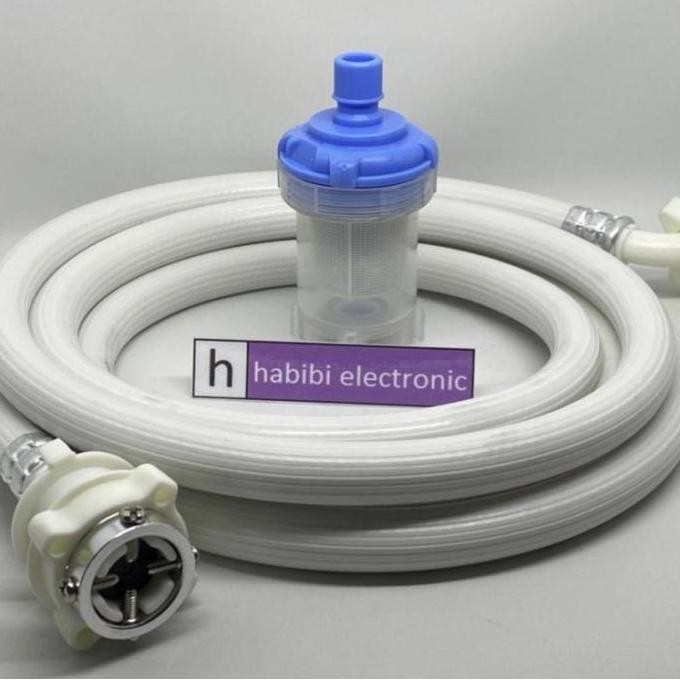 Paket selang + Filter mesin Cuci 1 Tabung Sharp LG samsung polytron ASLI