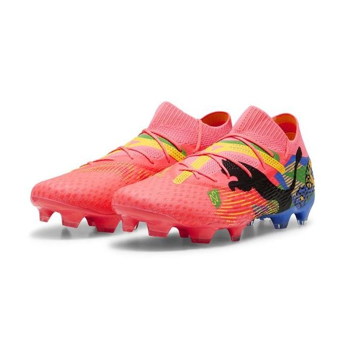 TERMURAH - PUMA Sepatu Sepak Bola PUMA x NEYMAR JR FUTURE 7 ULTIMATE FG/AG Sun-Black-Green-Blue