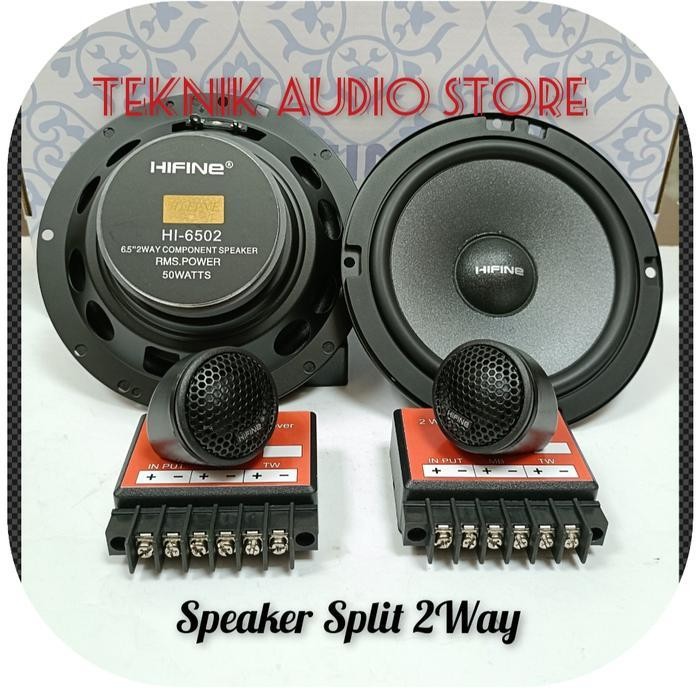 Speaker 2way  Split  Hifine Sound Quality Series