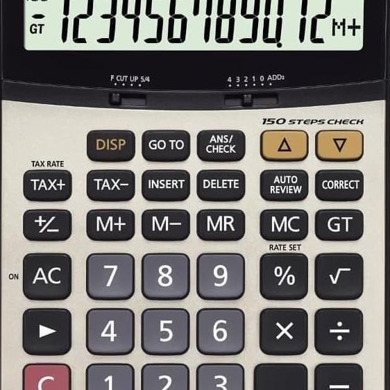 

Casio Dj-220D - Check & Correct Calculator / Kalkulator Desktop Dj220D