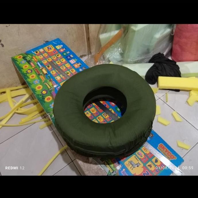 Bantal Donat Custom , Busa Inoac Asli  Original