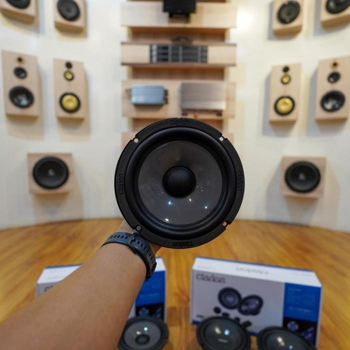 SPEAKER CLARION SH 1622 2 WAY SPLIT COMPONENT SPEAKER 6,5 INCH GARANSI RESMI