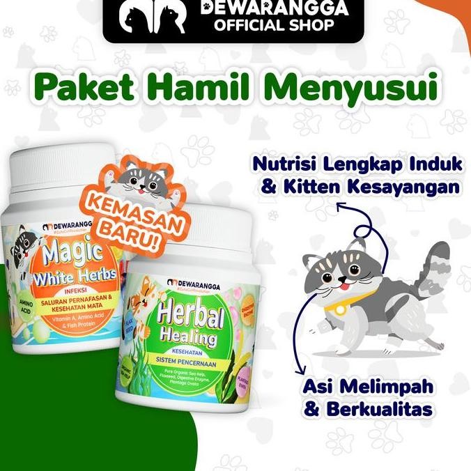 NEW Vitamin Kucing Hamil dan Vitamin Kucing Menyusui Dewarangga