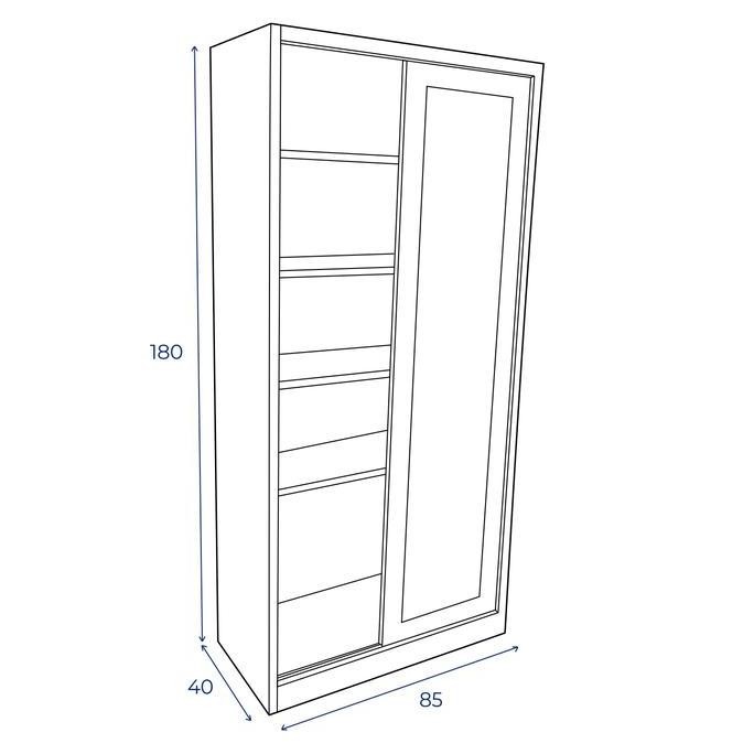 TERLARIS - MINERVA CABINET 19 SL LEMARI ARSIP METAL BESI GESER KACA 2 PINTU KUNCI