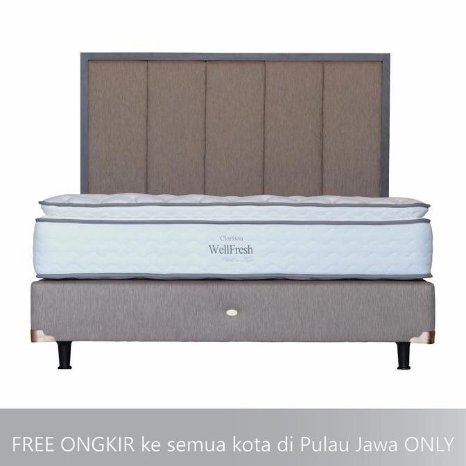 Clarissa Kasur Spring Bed Wellfresh Full Set - 120X200