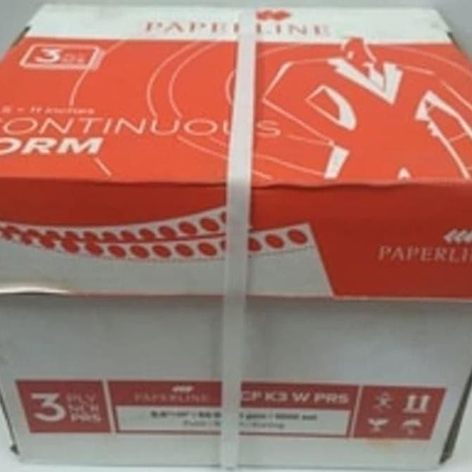 

TERBARU - continuous form paperline 9.5 x 11, 3 ply PRS