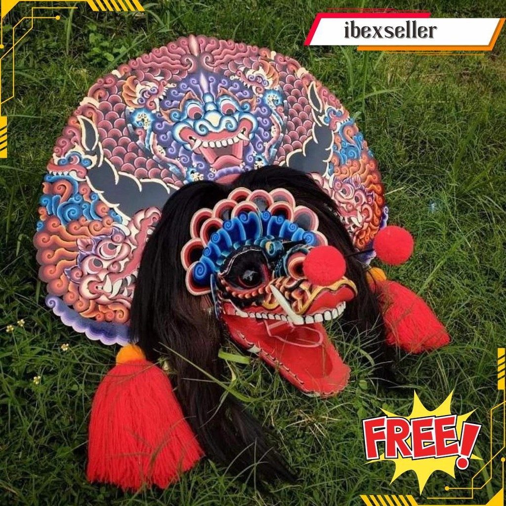 Mainan Tradisional Barongan Telon|Barongan Devil|Barongan Anak|Barongan Dewasa|Barongan Kayu|Baronga