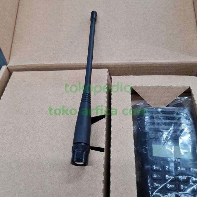 ANTENA HT ALINCO DJ-W58 DUALBAND ORIGINAL ANTENNA ALINCO DJ W58 W18