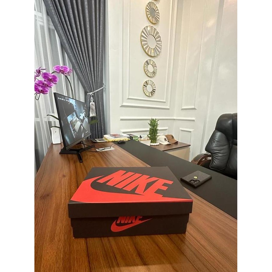(Allthebest) iner box-box-dus-kotak sepatu Nike hitam merah termurah