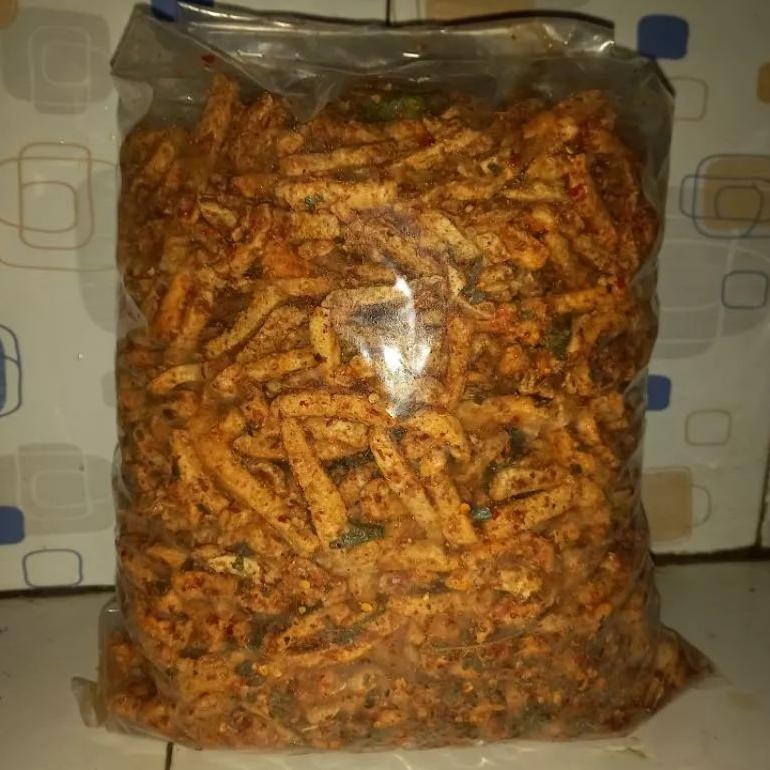 

_Kecil_ Basreng Pedas Premium 1Kg Bumbu Melimpah Yu-10