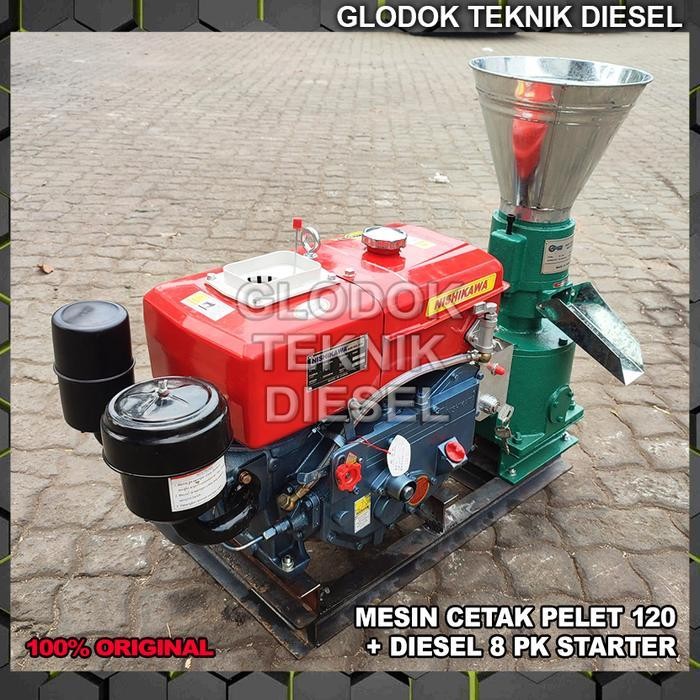 ATS MESIN PENCETAK PELET PAKAN FSKL 120 / MESIN PEMBUAT PELET PAKAN IKAN